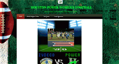 Desktop Screenshot of houstonpowerfootball.com